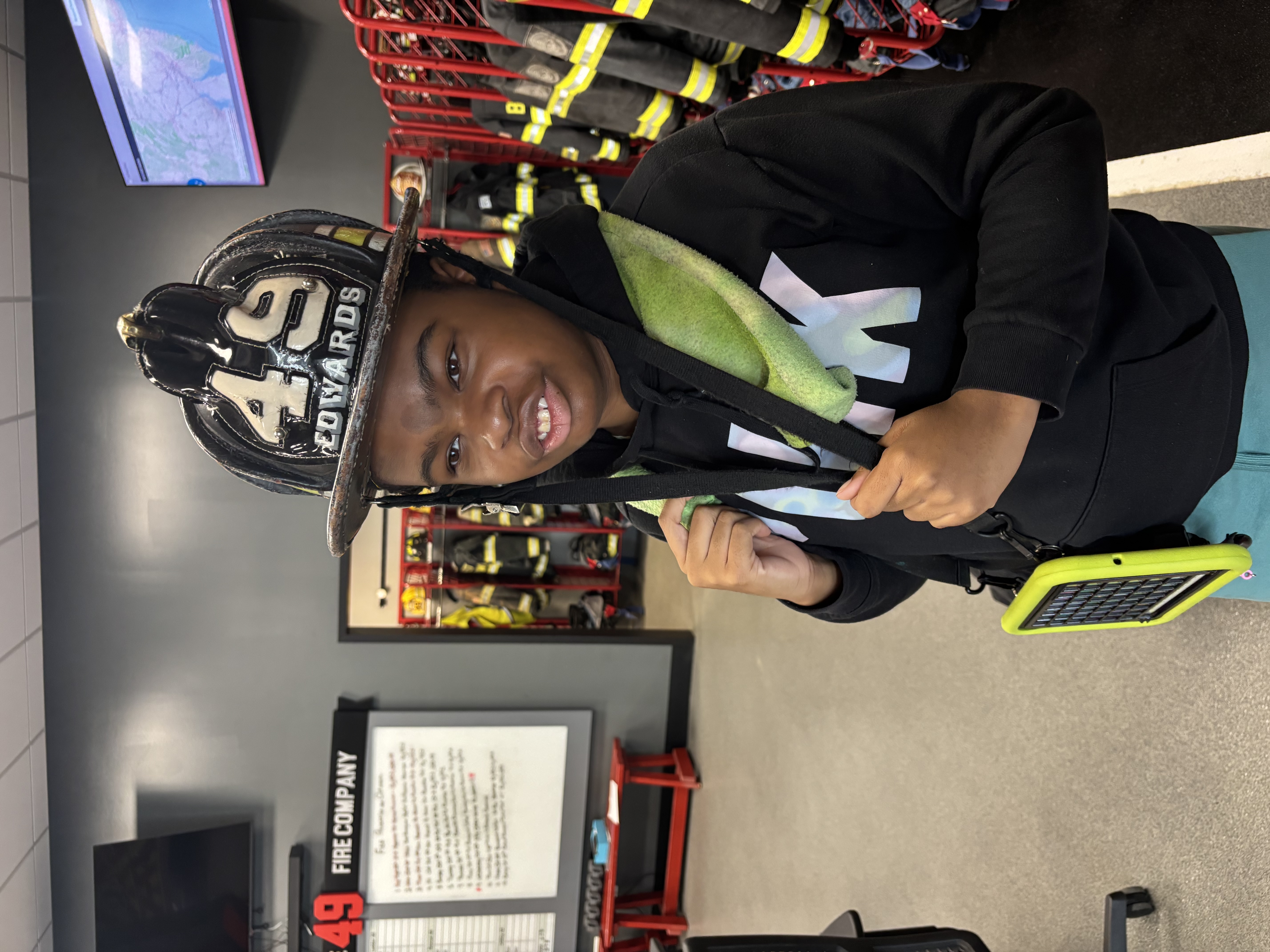 PAAL student Nya on a community outing, building confidence and independence